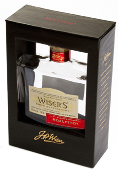 Wiser’s Red Letter Rigid Box 