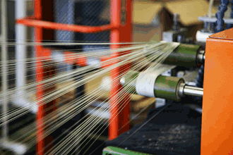 With its customized equipment, Metlon can slit reflective material just 0.0145 in. wide.