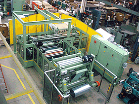Elsner’s RRW-1400-W rewinder features easy machine operation, servo motion control, and heavy-duty construction. It is designed to work in-line with printing/embossing equipment.