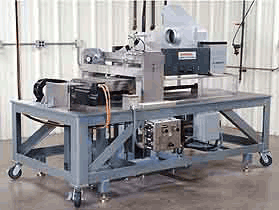 Figure 2. In patch coating, materials are applied intermittently, at controlled intervals along a continuous web or onto discrete sheets or panels.